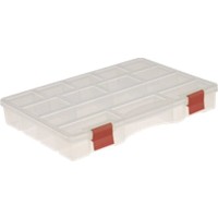 Asrin Ταμπακιέρα Εργαλείων 13 Θέσεων Διάφανη 27.5x20.5x4εκ. ASR-2064