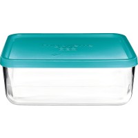 Bormioli Rocco Classic Frigoverre Δοχείο Φαγητού Γυάλινο Μπλε 3000ml 26cm X 21cm