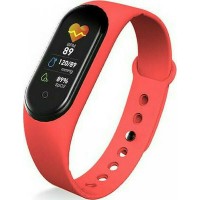M5 Activity Tracker με Παλμογράφο Κόκκινο