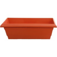 Miltoplast Ζαρντινιέρα Πλαστική Anthea Νο411 60x25x20 Τερακότα