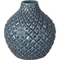Διακοσμητικό Βάζο Κεραμικό 3165 Πετρόλ 20x20x20cm