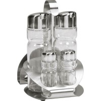 Σετ Λαδόξυδο 5 Θέσεων Με Inox Βάση 21-3412Α GTSA