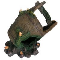AGC Διακοσμητικό Eνυδρείου Βαρέλι 28x20cm