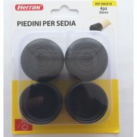Τάπες Επίπλων 87001FDS05BK 4τμχ