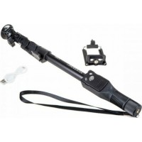 Yunteng YT-1288 Selfie Stick με Bluetooth Μαύρο
