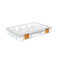 Asrin Ταμπακιέρα Εργαλείων Διάφανη 23.2x15.2x3.5εκ. ASR-2063