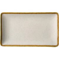 GTSA Πιάτο Ρηχό από Πορσελάνη Ivory 21x10.5cm 66-5321
