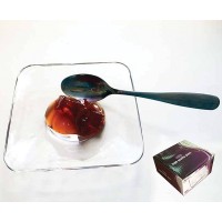 Πιάτο Γλυκού Γυάλινο Διάφανο 10x10cm 6τμχ 70101660