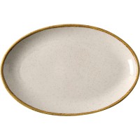 GTSA Ivory Πιατέλα Σερβιρίσματος Οβάλ από Πορσελάνη Μπεζ 31.7x21εκ. 66-5231