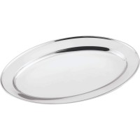 ΠΙΑΤΕΛΑ INOX ΟΒΑΛ 40cm 7355019141-TS SZ