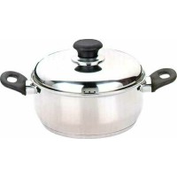 Homestyle Βαθιά Ανοξείδωτη Κατσαρόλα Ηλεκτρική Νο 26cm -024026