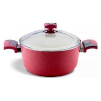 Bonera Tutku Βαθιά Κατσαρόλα από Αλουμίνιο 24cm CRM1025