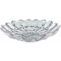 Homestyle Φρουτιέρα Γυάλινη Διάφανη 31.5x31.5x8.7cm 373707042