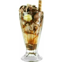 Homestyle Milkshake Σετ Ποτήρια από Γυαλί 350ml 008029 6τμχ