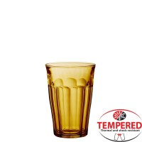 Duralex Picardie Σετ Ποτήρια Νερού από Γυαλί σε Πορτοκαλί Χρώμα 44200 6τμχ