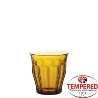Duralex Picardie Σετ Ποτήρια Νερού από Γυαλί Amber 310ml 44199 6τμχ