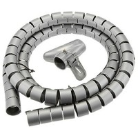 Herran Σπιράλ Καλωδίων 18mm 1.5m Γκρι