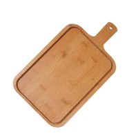 Δίσκος κοπής ξύλινος ορθογώνιος Pizza Plate 40x21x1.5εκ. - For Home