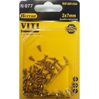 Herran Ξυλόβιδα Σταυρού με Διάμετρο M2mm 65τμχ 881454
