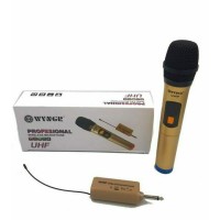 Ασύρματο Μικρόφωνο UHF WG-100II Χειρός Φωνής σε Χρυσό Χρώμα