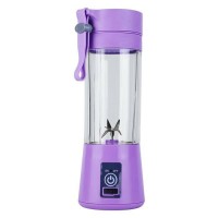 HM-03 Mini Μπλέντερ για Smoothies με Κανάτα 0.38lt και Ισχύ 380Watt Purple