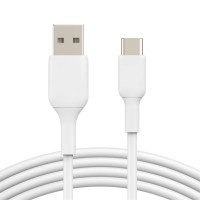 Treqa USB 2.0 Cable USB-C male - USB-C male Λευκό 1.5m (CA-8713)