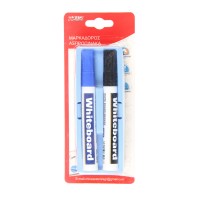 Tpster Μαρκαδόροι Μαρκαδόροι Πίνακα 2mm Πολύχρωμοι 2τμχ 25839
