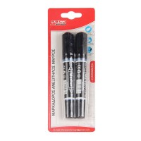 Tpster Ανεξίτηλοι Μαρκαδόροι 5mm Black 2τμχ 25875