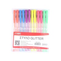 Tpster Στυλό Ballpoint με Πολύχρωμο Μελάνι 12τμχ 25931