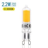 Aigostar Ντουί Λάμπα LED για Ντουί G9 Θερμό Λευκό 250lm 104427