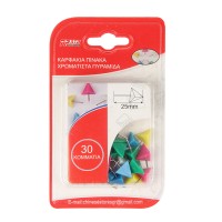 Tpster Σετ 30 Πινέζες 25mm 25950