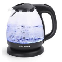 Aigostar Βραστήρας 1lt 2200W Μαύρος 90238