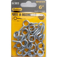 ΘΗΛΙΕΣ ΒΙΔΩΤΕΣ ΓΑΛΒΑΝΙΖΕ ΣΕΤ 22ΤΕΜ 8 Χ 30 Χ 2,9mm HERRAN 881679 - 881679