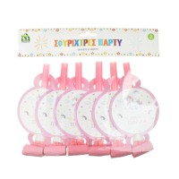 Σφυρίχτρα Party Φρου Φρου 6τμχ 30750