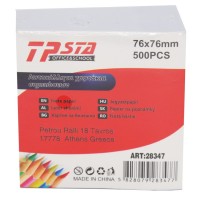 Tpster Χαρτάκια Σημειώσεων σε Κύβο Λευκά 7.6x7.6cm 28347