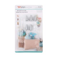 Tpster Σετ Κορνέ Ζαχαροπλαστικής 31842