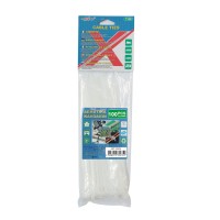 Tpster Δεματικά Καλωδίων 150x3.6mm Λευκό 100τμχ 32535