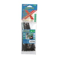 Tpster Δεματικά Καλωδίων 100x3.6mm Μαύρο 40τμχ 32550