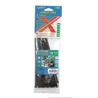 Tpster Δεματικά Καλωδίων 250x4.8mm Μαύρο 32560