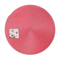 Tpster Σουπλά Στρογγυλό Πλαστικό Ροζ 38cm 28368