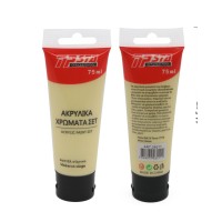Tpster Ακρυλικό Χρώμα Ζωγραφικής Παστέλ Κίτρινο 28211 75ml 28211