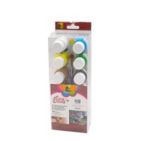 Tpster Σετ Ακρυλικά Χρώματα Ζωγραφικής σε χρώμα 25ml 12τμχ 28224