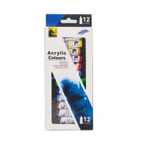 Tpster Σετ Ακρυλικά Χρώματα Ζωγραφικής σε χρώμα 12ml 12τμχ 28218