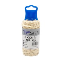 Tpster Σχοινί Διαμέτρου 2mm με Μήκος 45m 34317