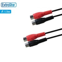 Extrastar Cable RCA male - RCA male 1.5m 105213