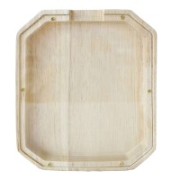 Tpster Κουμπαράς Ξύλινος Μπεζ 18x15cm 34987