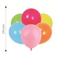 Σετ 100 Μπαλόνια Latex Πολύχρωμα 35212