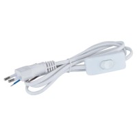 Aigostar Καλώδιο Ρεύματος με Διατομή 2x0.75mm² σε Λευκό Χρώμα 1.5m 18505