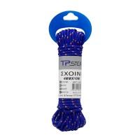 Tpster Σχοινί Πλεκτό 4mm 10m 34253-μπλε