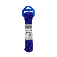 Tpster Σχοινί Πλεκτό 4mm 20m 34254-μπλε